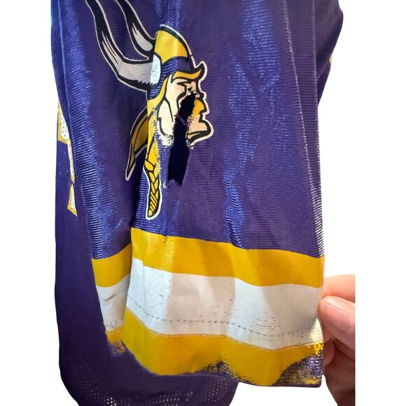 Adidas Vintage Randy Moss #84 Minnesota Vikings Jersey, Distressed, Youth Large - Picture 5 of 6